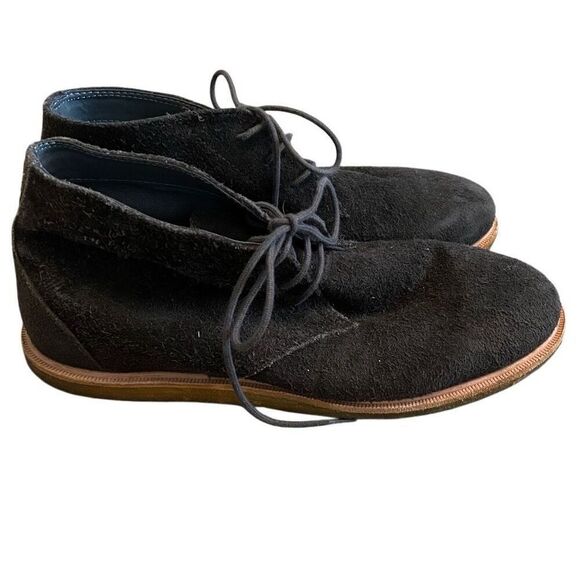 Frank Wright Mens Baxter Chukka Boots 9 Suede Leather Brown Ankle Boots Lace Up - Picture 4 of 6